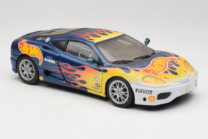 Ferrari 360 Modena Challenge #5 Hot Wheels Purple Fire Livery 1999 Bburago 1:18 29619 Kov – obrázek 6 z 8