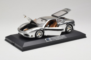 Ferrari 360 Modena Chrome Silver Limitovaná Edice Exclusive Cars 1:18 EC004 Kov – obrázek 3 z 9