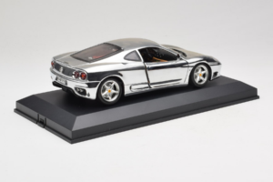 Ferrari 360 Modena Chrome Silver Limitovaná Edice Exclusive Cars 1:18 EC004 Kov – obrázek 4 z 9