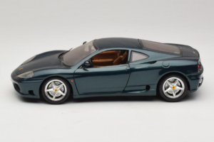Ferrari 360 Modena Tmavě Zelený Metalíza Bburago 1:18 3358-G2 Kov – obrázek 3 z 7