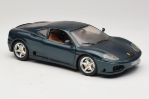 Ferrari 360 Modena Tmavě Zelený Metalíza Bburago 1:18 3358-G2 Kov – obrázek 5 z 7