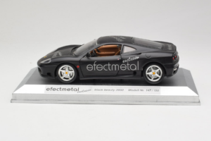 Ferrari 360 Modena Efecmetal Černý Mat Limitovaná Edice Exclusive Cars 1:18 EC003 Kov
