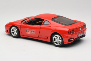 Ferrari 360 Modena Energizer Červený Bburago 1:18 3358-P3 Kov – obrázek 7 z 8