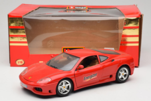 Ferrari 360 Modena Energizer Červený Bburago 1:18 3358-P3 Kov – obrázek 8 z 8