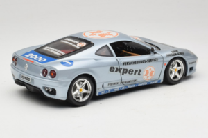 Ferrari 360 Modena Expert #1 Stříbrný Bburago 1:18 3348-S1 Kov – obrázek 3 z 8