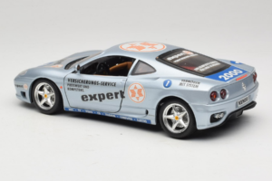 Ferrari 360 Modena Expert #1 Stříbrný Bburago 1:18 3348-S1 Kov – obrázek 7 z 8