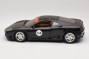 Ferrari 360 Modena #14 Černý Limitovaná Edice Bburago 1:18 3368-B1 Kov – obrázek 4 z 8