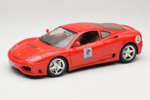 Ferrari 360 Modena Bevro International #4 Limitovaná Edice 111 ks Červený Bburago 1:18 3358-P1 Kov