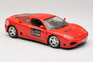 Ferrari 360 Modena Bevro International #4 Limitovaná Edice 111 ks Červený Bburago 1:18 3358-P1 Kov – obrázek 6 z 8
