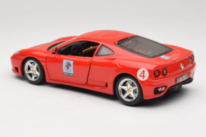 Ferrari 360 Modena Bevro International #4 Limitovaná Edice 111 ks Červený Bburago 1:18 3358-P1 Kov – obrázek 7 z 8