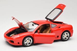 Ferrari 360 Modena Červený Bburago 1:18 3358 Kov – obrázek 2 z 8