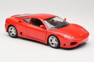 Ferrari 360 Modena Červený Bburago 1:18 3358 Kov – obrázek 6 z 8