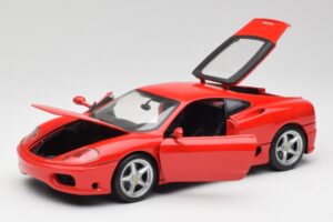 Ferrari 360 Modena Červený Hot Wheels 1:18 25736 Kov – obrázek 2 z 8