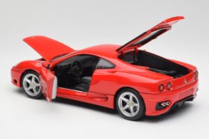 Ferrari 360 Modena Červený Hot Wheels 1:18 25736 Kov – obrázek 5 z 8