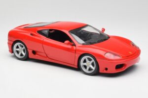 Ferrari 360 Modena Červený Hot Wheels 1:18 25736 Kov – obrázek 6 z 8