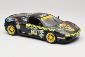 Ferrari 360 Modena Rentabel #314 Gagliardi Černý Bburago 1:18 3378-B1 Kov – obrázek 6 z 8