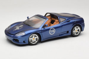 Ferrari 360 Modena Targa Limitovaná Edice 333 ks Fialový Metalíza Bburago 1:18 3348-F1 Kov