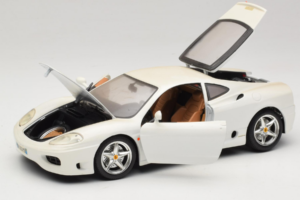 Ferrari 360 Modena Bílý Bburago 1:18 3368-W1 Kov – obrázek 2 z 8