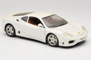 Ferrari 360 Modena Bílý Bburago 1:18 3368-W1 Kov – obrázek 6 z 8