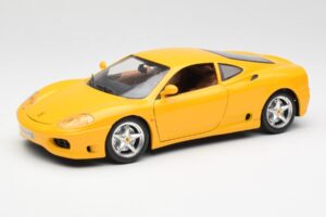 Ferrari 360 Modena Žlutý Bburago 1:18 3368 Kov