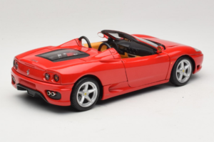Ferrari 360 Spider Červený Hot Wheels 1:18 27774-M1 Kov – obrázek 3 z 8