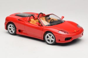 Ferrari 360 Spider Červený Hot Wheels 1:18 27774-M1 Kov – obrázek 6 z 8