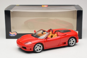 Ferrari 360 Spider Červený Hot Wheels 1:18 27774-M1 Kov – obrázek 8 z 8
