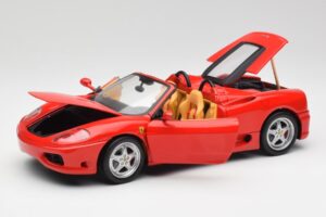 Ferrari 360 Spider Červený Hot Wheels 1:18 57310 Kov – obrázek 2 z 8