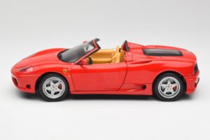 Ferrari 360 Spider Červený Hot Wheels 1:18 57310 Kov – obrázek 4 z 8