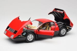 Ferrari 365 GT4/BB Červený Kyosho 1:18 08173R Kov – obrázek 2 z 8