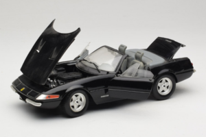 Ferrari 365 GTB/4 Daytona Kabriolet Černý Techno Giodi 1:18 40011-B1 Kov – obrázek 2 z 8