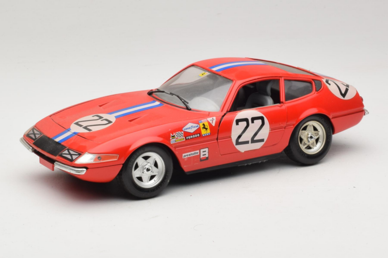 Ferrari 365 GTB/4 Daytona #22 Červený 1969 Techno Giodi 1:18 40011-P1 Kov