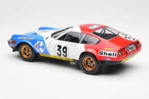 Ferrari 365 GTB/4 #39 J-C. Andruet / Lena 24 Hours of Le Mans 1972 Kyosho 1:18 08164E Kov – obrázek 7 z 8