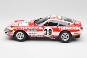 Ferrari 365 GTB4 Competizione #39 1973 Kyosho 1:18 08164F Kov – obrázek 4 z 8