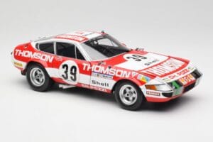 Ferrari 365 GTB4 Competizione #39 1973 Kyosho 1:18 08164F Kov – obrázek 6 z 8