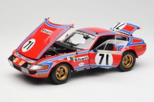 Ferrari 365 GTB4 Competizione #71 24 Hours of Le Mans 1974 Kyosho 1:18 08164A Kov – obrázek 2 z 8