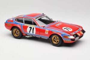 Ferrari 365 GTB4 Competizione #71 24 Hours of Le Mans 1974 Kyosho 1:18 08164A Kov – obrázek 6 z 8