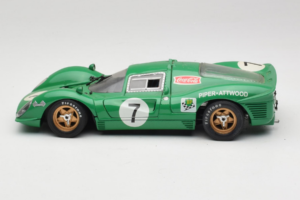 Ferrari 412P #7 Zelený 24 Hours of Daytona 1967 Eagles Race 1:18 37000 Kov – obrázek 4 z 8