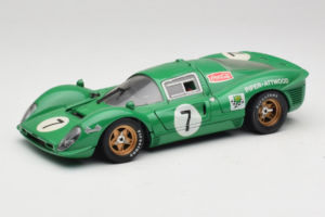 Ferrari 412P #7 Zelený 24 Hours of Daytona 1967 Eagles Race 1:18 37000 Kov