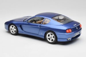 Ferrari 456 GT Blu Pozzi Bburago 1:18 3036-M3 Kov – obrázek 7 z 8