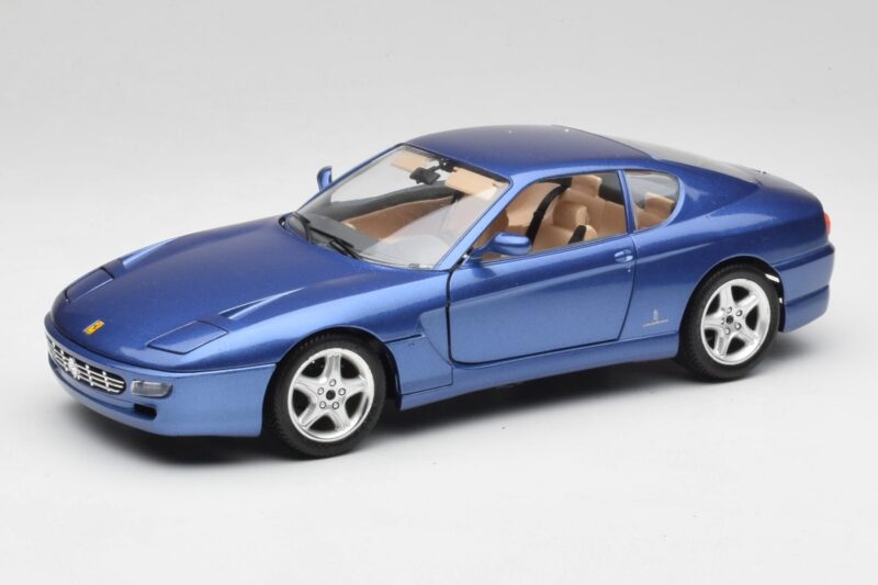 Ferrari 456 GT Blu Pozzi Bburago 1:18 3036-M3 Kov