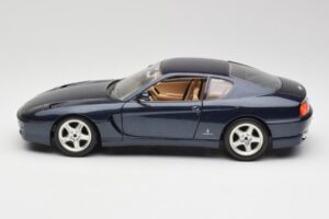 Ferrari 456 GT Modrý Bburago 1:18 3036 Kov – obrázek 3 z 8