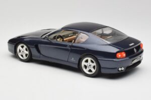 Ferrari 456 GT Modrý Bburago 1:18 3036 Kov – obrázek 4 z 8