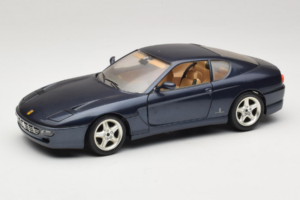Ferrari 456 GT Modrý Bburago 1:18 3036-B1 Kov
