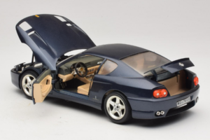 Ferrari 456 GT Modrý Bburago 1:18 3036-B1 Kov – obrázek 5 z 8