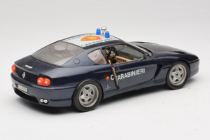 Ferrari 456 GT Carabinieri Černý Bburago 1:18 3036-B3 Kov – obrázek 3 z 8