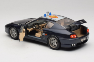 Ferrari 456 GT Carabinieri Černý Bburago 1:18 3036-B3 Kov – obrázek 5 z 8