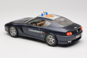 Ferrari 456 GT Carabinieri Černý Bburago 1:18 3036-B3 Kov – obrázek 7 z 8