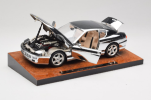 Ferrari 456 GT Chrome Silver Bburago 1:18 3746-R1 Kov – obrázek 2 z 8
