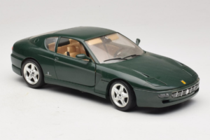 Ferrari 456 GT Tmavě Zelený Bburago 1:18 3046-GR1 Kov – obrázek 6 z 8